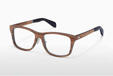 Дизайнерские  очки Wood Fellas Schwarzenberg (10954 zebrano)