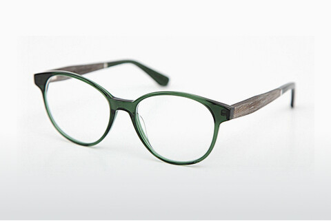 Дизайнерские  очки Wood Fellas Haldenwang (10972 grey oak/crystal green)