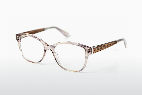 Дизайнерские  очки Wood Fellas Rosenberg Premium (10993 macassar/smoked grey)