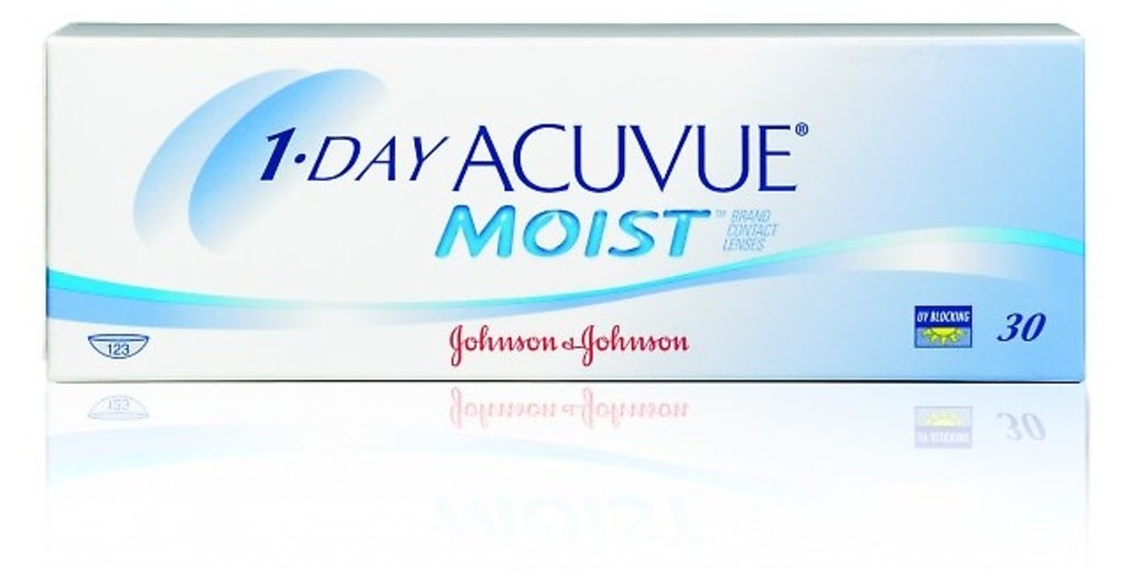 Johnson & Johnson   1 DAY ACUVUE MOIST 1DM-30P-REV 