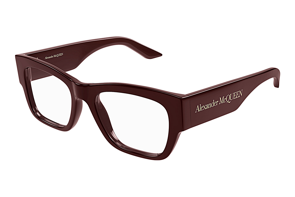 Alexander McQueen   AM0436O 003 BURGUNDY