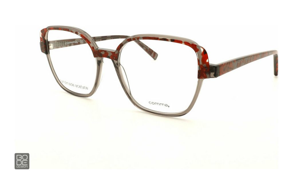 Comma   70182 90 transparent grau | rose