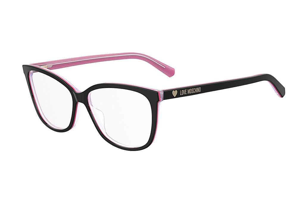 Moschino   MOL546 3MR BLACK FUCHSIA