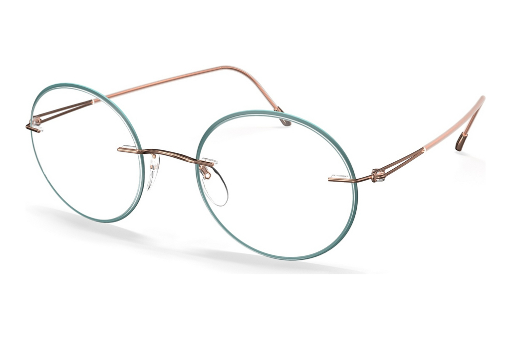 Silhouette   5566-JV 3530 Rose Gold / Teal