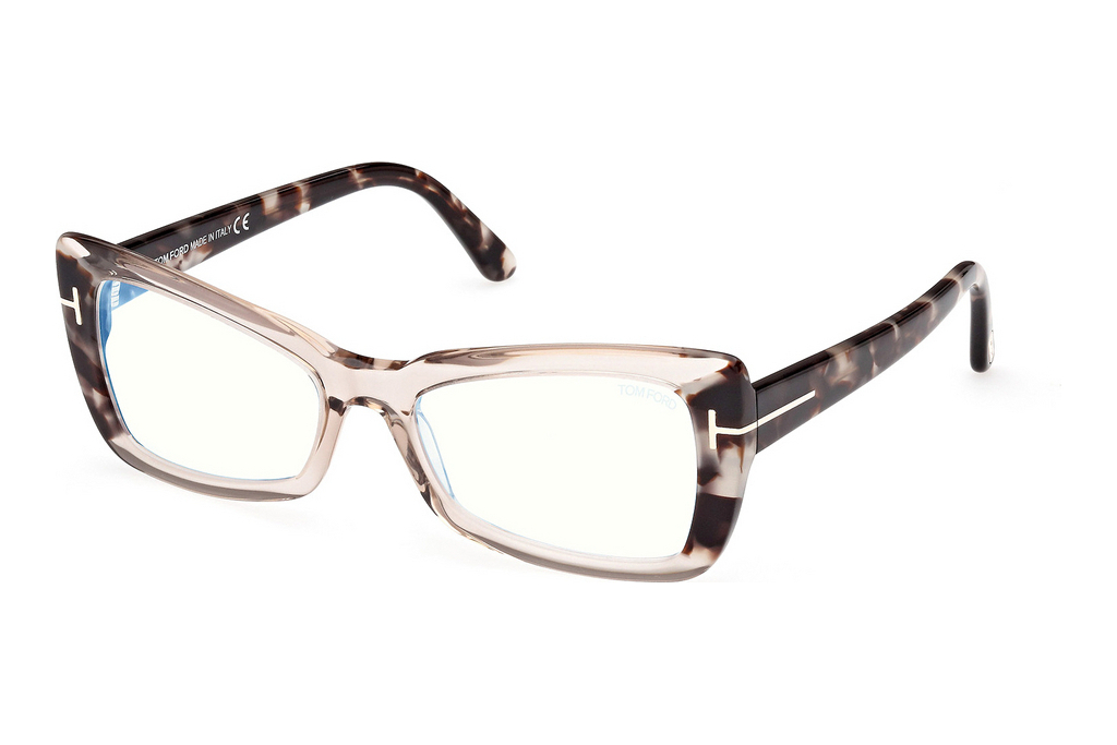 Tom Ford   FT5879-B 057 Beige Braun/Havanna