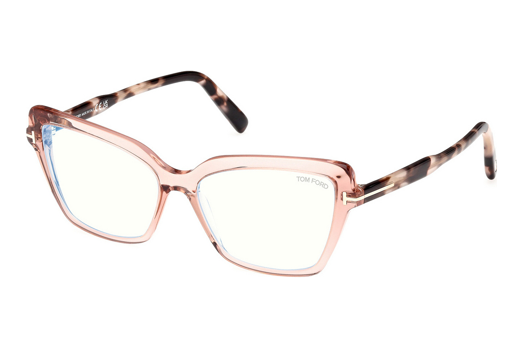 Tom Ford   FT5948-B 072 Glänzend Hell Pink