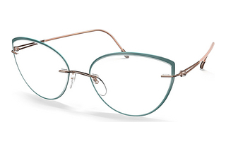 Silhouette 5566-LR 3532 Rose Gold / Teal