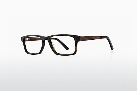 Дизайнерские  очки Wood Fellas Maximilian (10999 curled/havana matte)