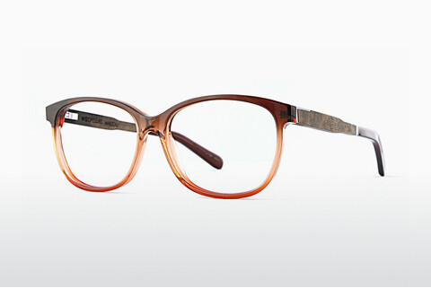 Дизайнерские  очки Wood Fellas Marzoll (11014 curled/coffee)