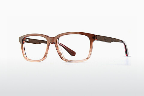 Дизайнерские  очки Wood Fellas Reflect (11039 curled/brown)
