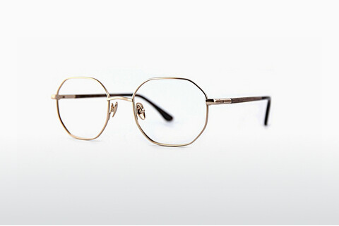 Дизайнерские  очки Wood Fellas flex (11051 curled/gold)