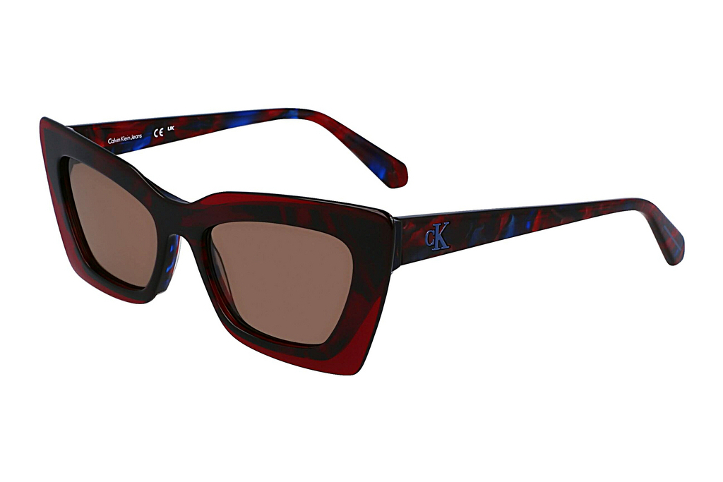 Calvin Klein   CKJ23656S 602 RED HAVANA RED BLUE