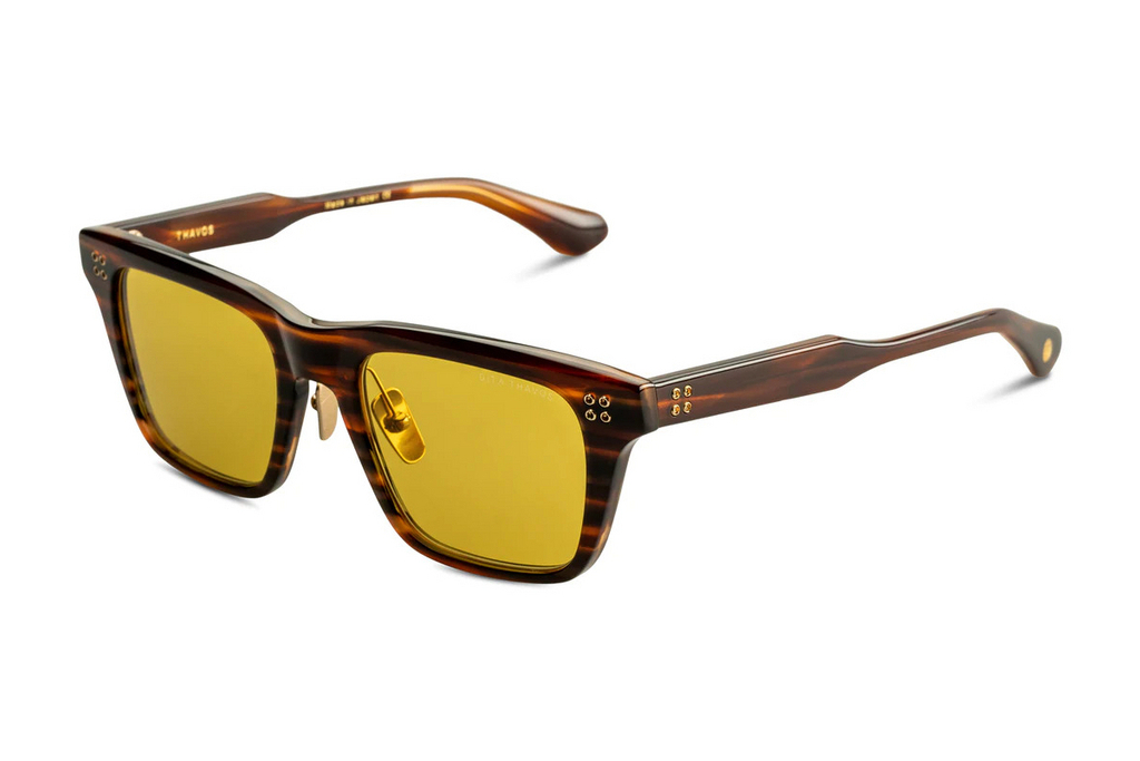 DITA   DTS-713 02A GOLDEN AMBERChestnut Swirl/Brown