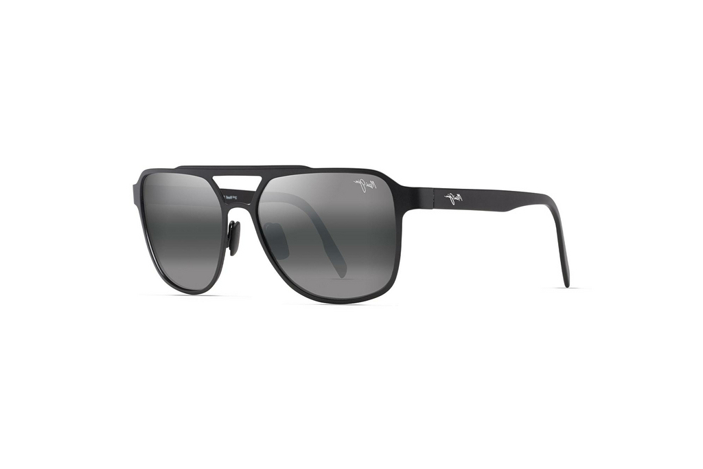 Maui Jim   2nd Reef 607-02 Neutral GreySatin Black