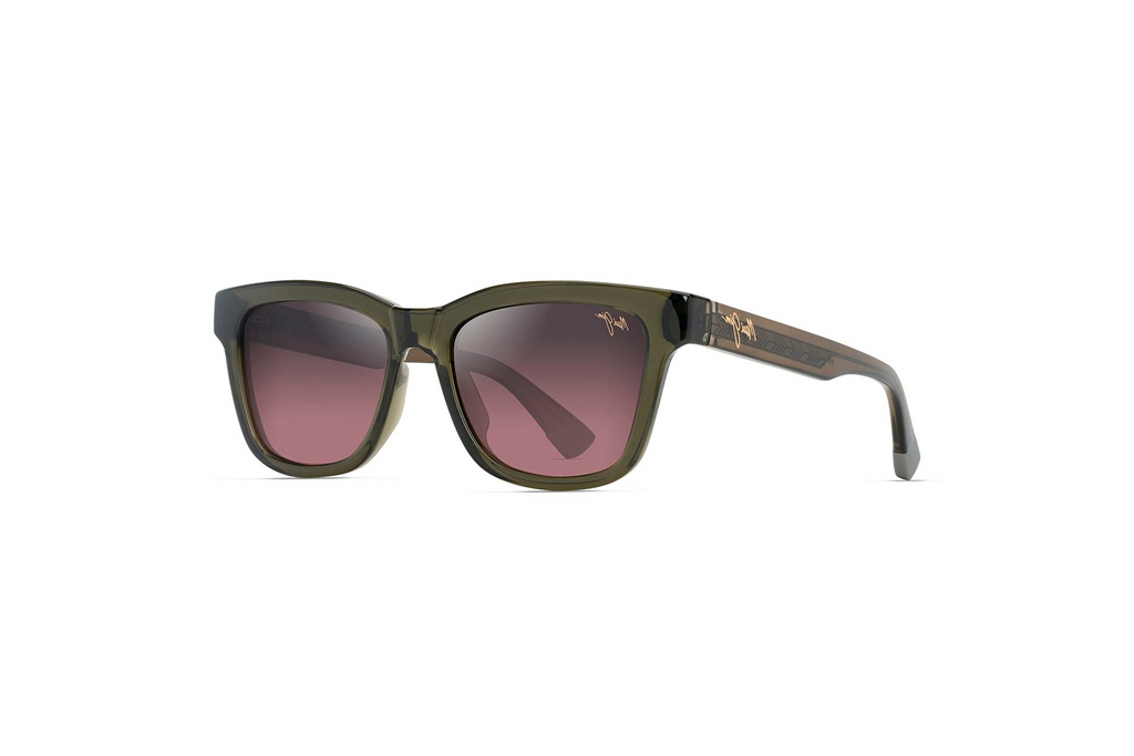 Maui Jim   Hanohano RS644-15 Maui Rose®Shiny Trans Green