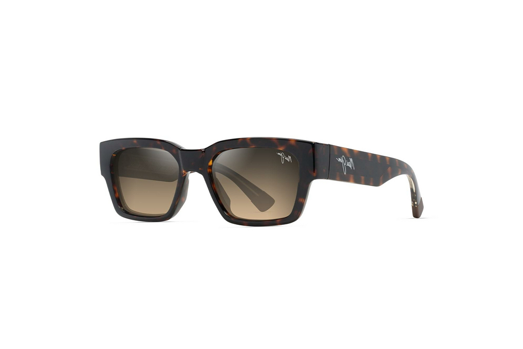 Maui Jim   Kenui HS642-10 HCL® BronzeShiny Dark Havana w/Trans Yllw