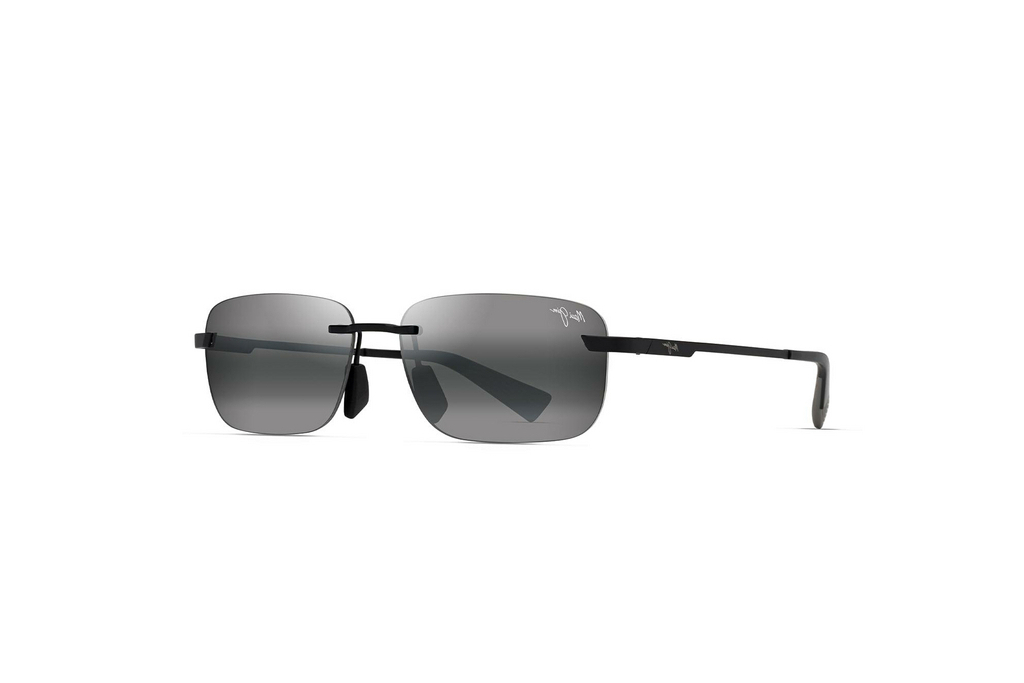 Maui Jim   Lanakila 624-02 Neutral GreyMatte Black w/Grey