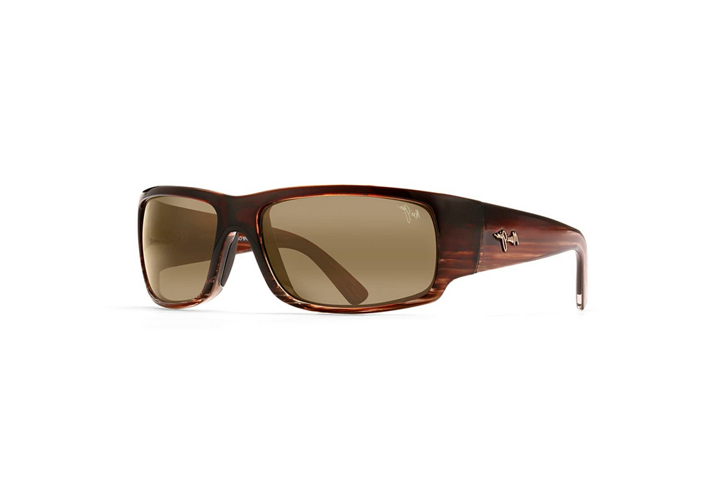 Maui Jim   World Cup H266-01 HCL® BronzeChocolate Stripe Fade