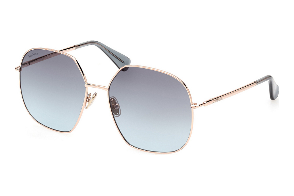 Max Mara   MM0061 28W blau verlaufendGlänzend Rose Gold