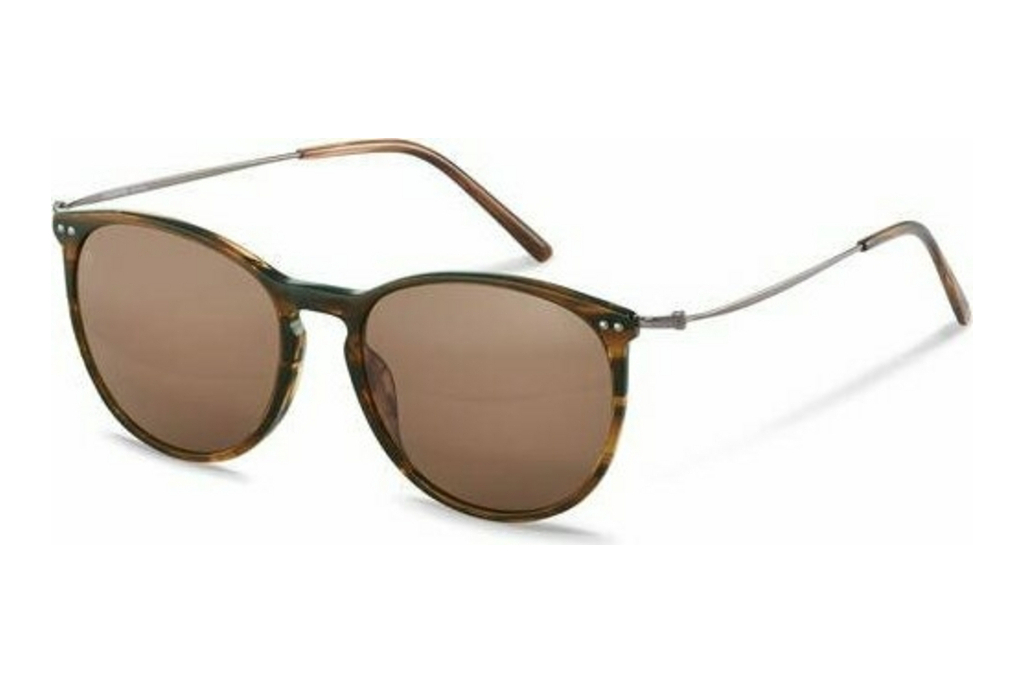 Rodenstock   R3312 A151 BROWN/MIRROR GOLDbrown structured, gunmetal