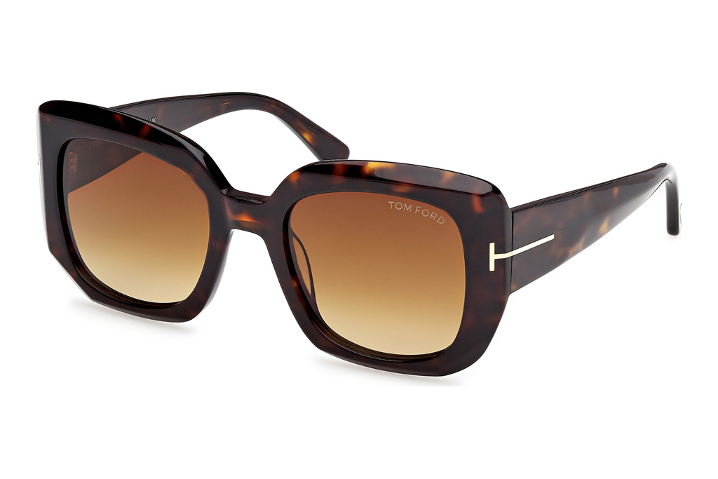 Tom Ford   FT1220 52F braun verlaufendDunkel Havanna