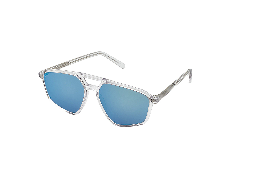 VOOY by edel-optics   Cabriolet Sun 102-05 smoke with blue flashxtal clear
