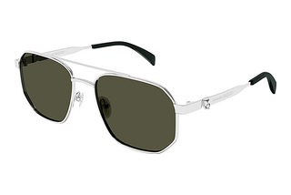 Alexander McQueen AM0458S 003 SILVER