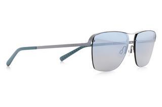 SPECT SKYE 005P blue gradient with silver flash POLgreen