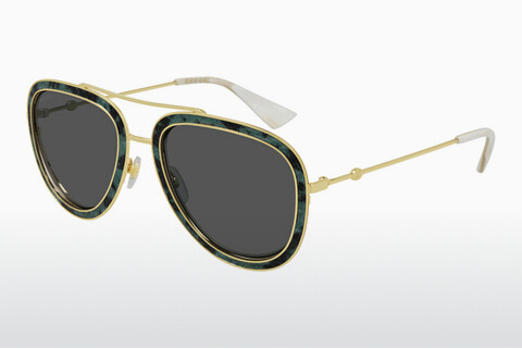 Солнцезащитные очки Gucci GG0062S LEATHER 002