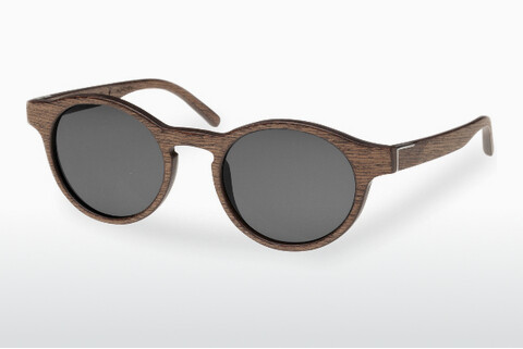 Солнцезащитные очки Wood Fellas Flaucher (10754 black oak/grey)
