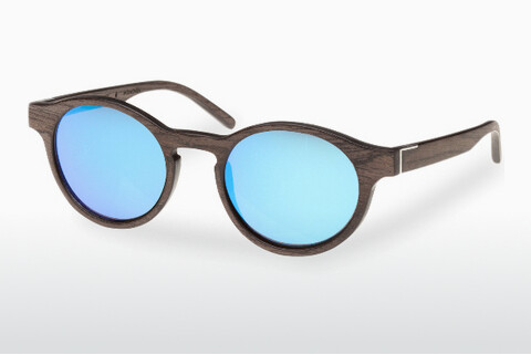 Солнцезащитные очки Wood Fellas Flaucher (10754 walnut/blue)
