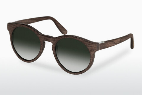 Солнцезащитные очки Wood Fellas Au (10756 black oak/green)