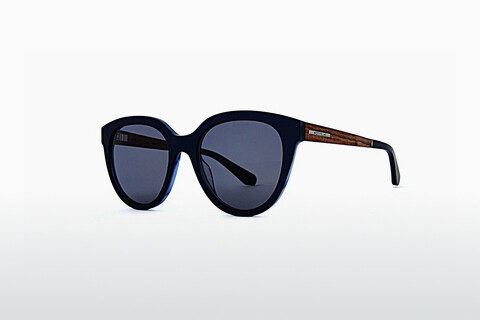 Солнцезащитные очки Wood Fellas Mirage (11718 macassar/blue)