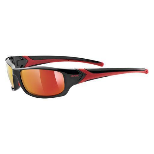 Солнцезащитные очки UVEX SPORTS sportstyle 211 black-red