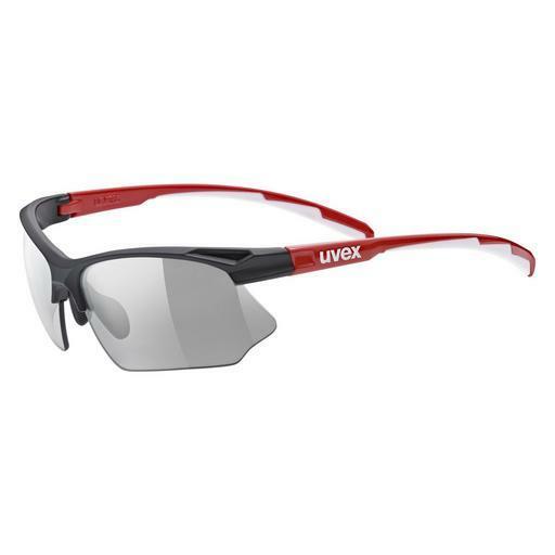 Солнцезащитные очки UVEX SPORTS sportstyle 802 V black red white